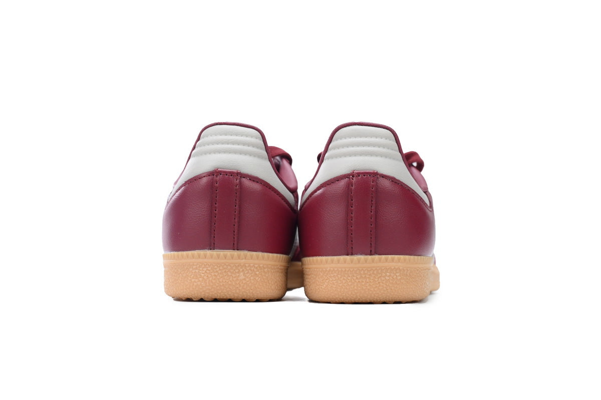 Adidas Samba Burgundy White Gum Women Sneakers