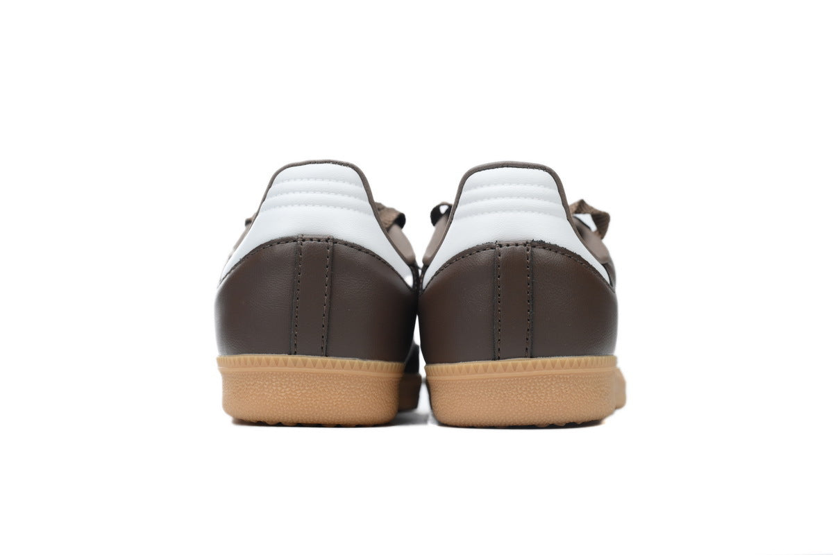 Adidas Samba Brown White Gum Unisex Sneakers