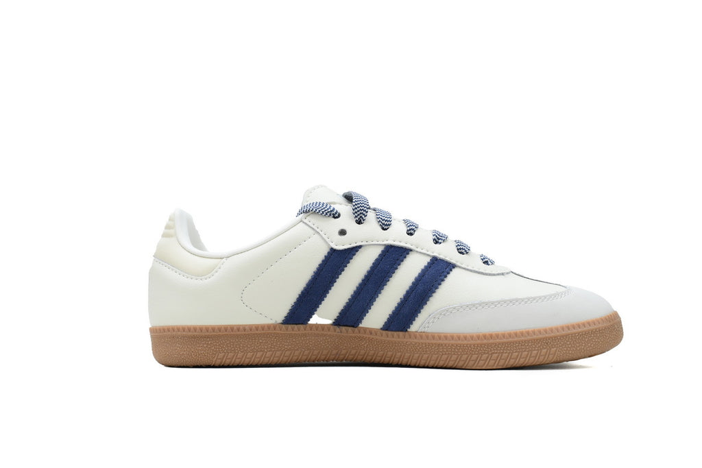 Adidas Samba Off White Navy Gum Women Casual Sneakers