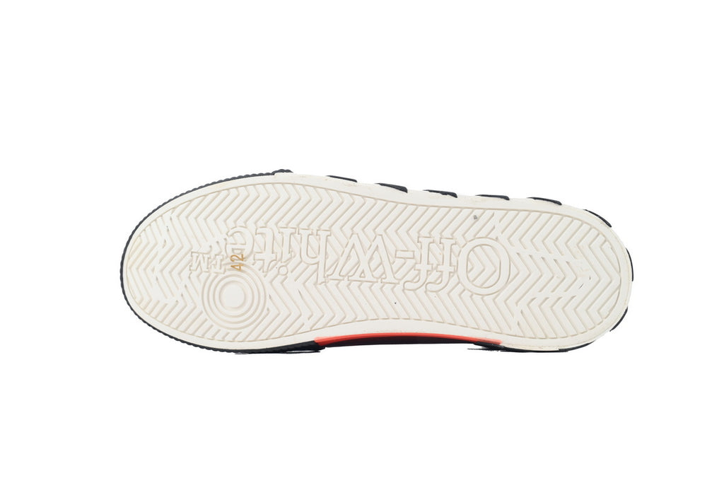 Off-White Vulcanized Black White Arrow Low Sneakers