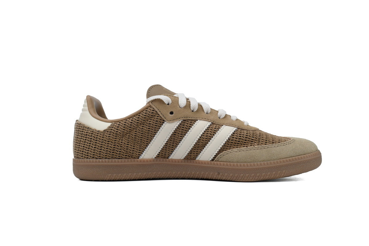 Adidas Samba Mesh Brown White Gum Unisex Sneakers