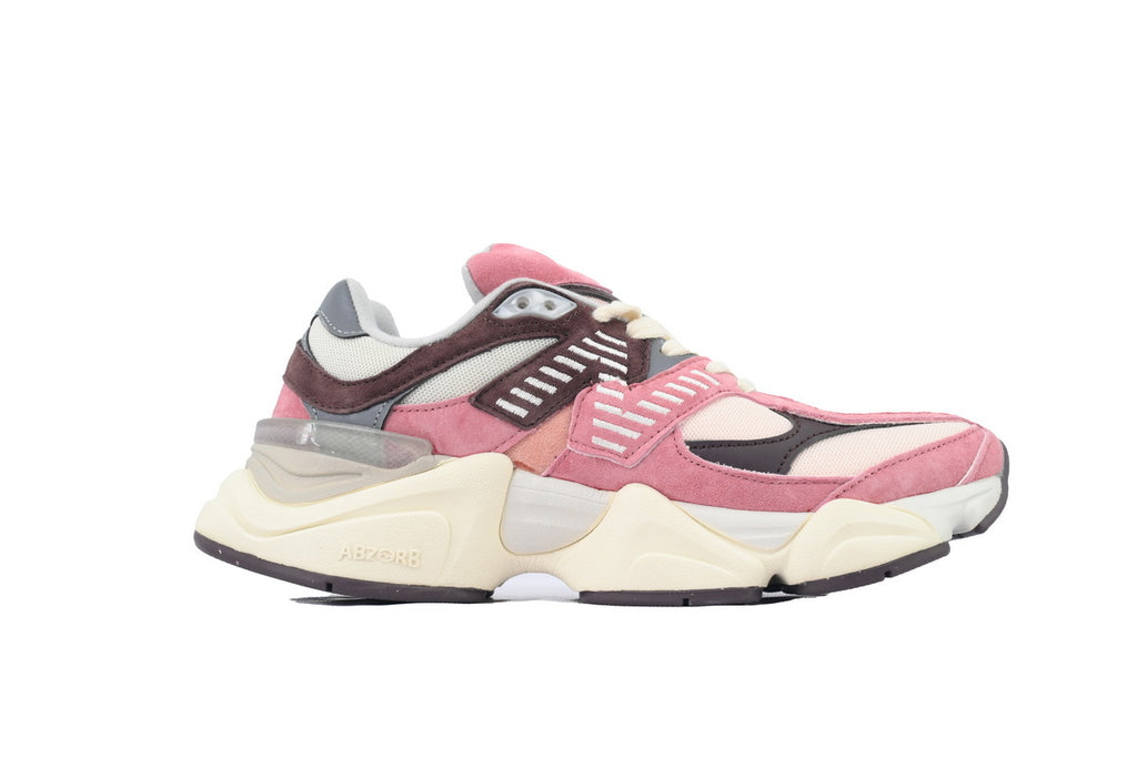 New Balance 9060 Pink Brown Sneakers