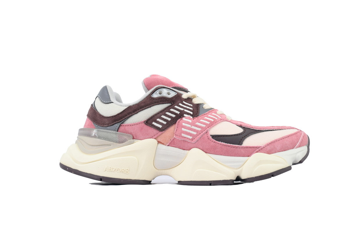 New Balance 9060 Pink Brown Sneakers