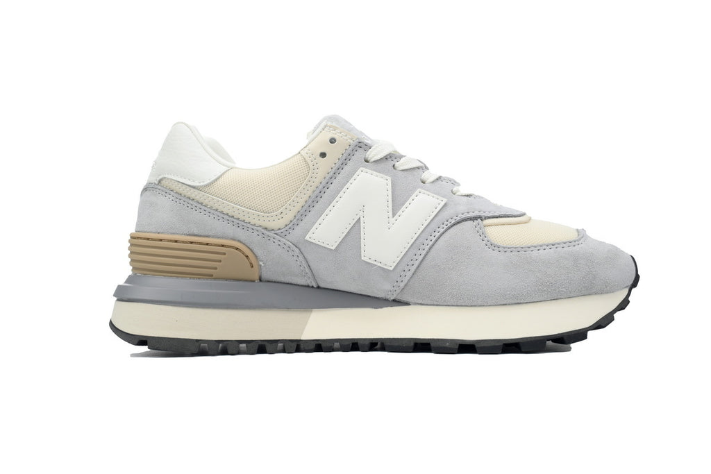 New Balance 574 Light Grey Cream Vintage