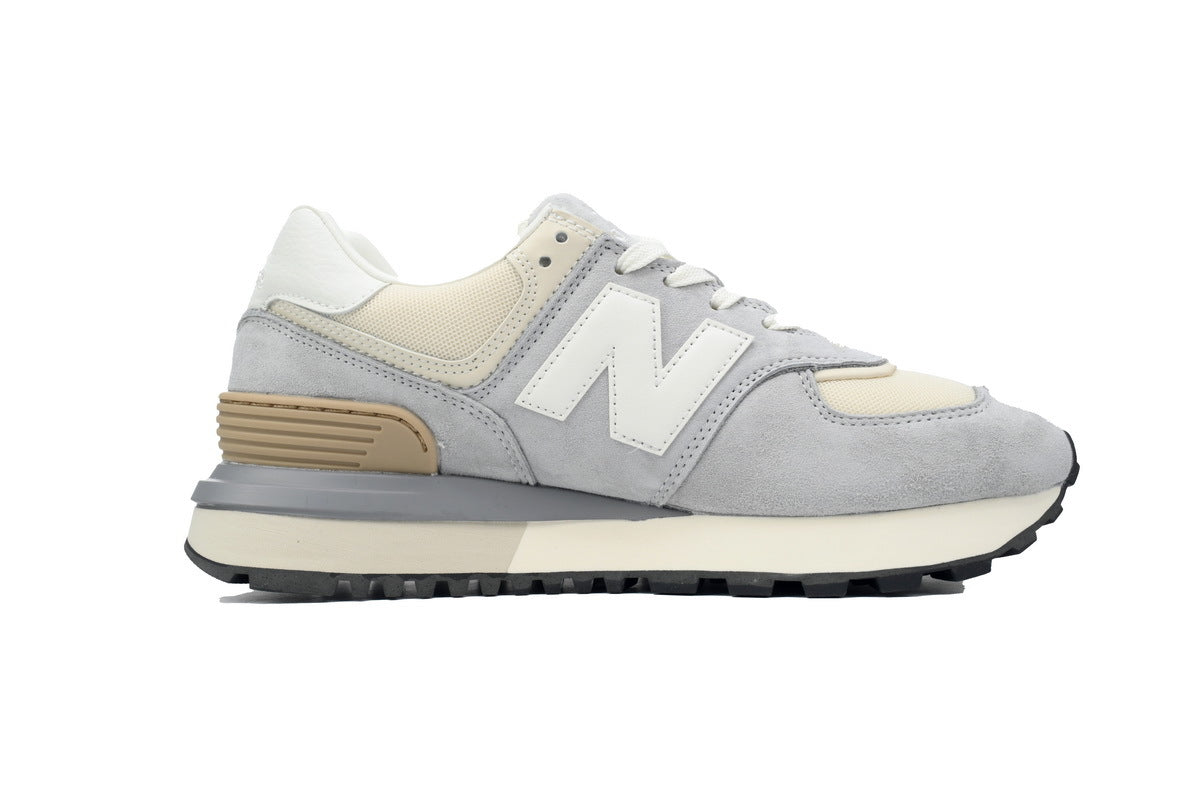 New Balance 574 Light Grey Cream Vintage