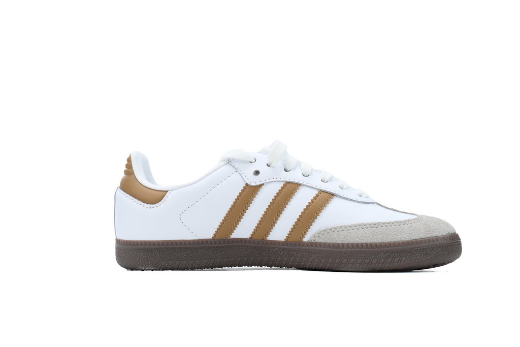 Adidas Samba White Bronze Brown Women Sneakers