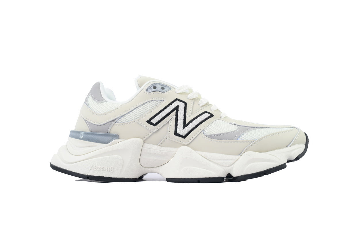 New Balance 9060 Off White Black Sneakers