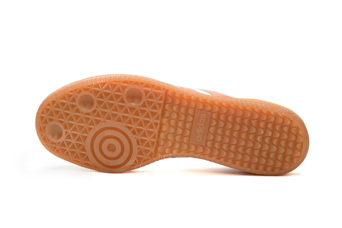 Adidas Samba White Peach Gum Women Sneakers