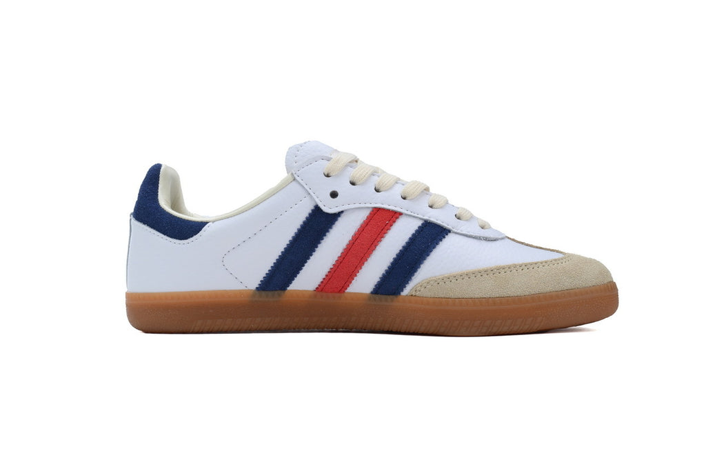 Adidas Samba Sporty & Rich White Red Blue Gum Unisex Sneakers