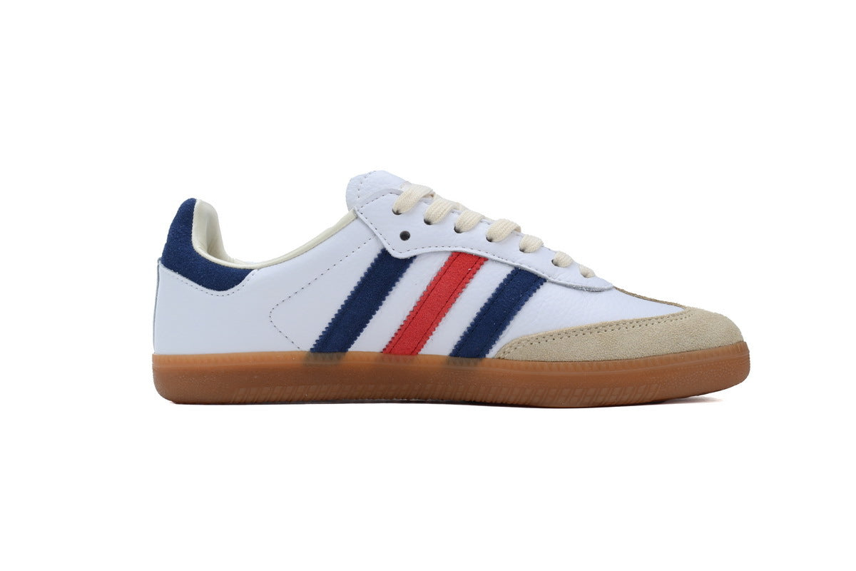 Adidas Samba Sporty & Rich White Red Blue Gum Unisex Sneakers
