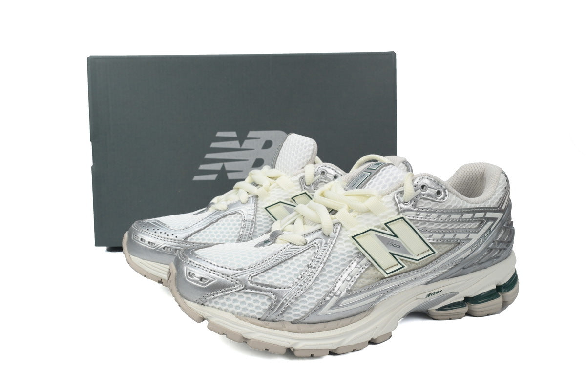 New Balance 1906R Grey Silver Mesh Athletic Sneakers