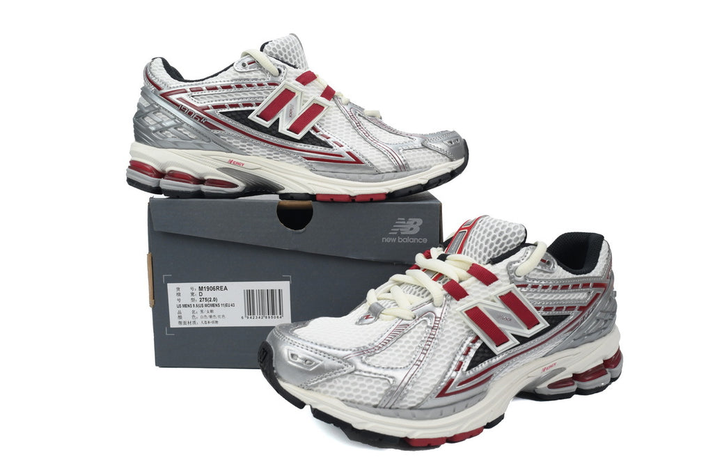 New Balance 1906R Cream Grey Bronze Mesh Athletic Sneakers