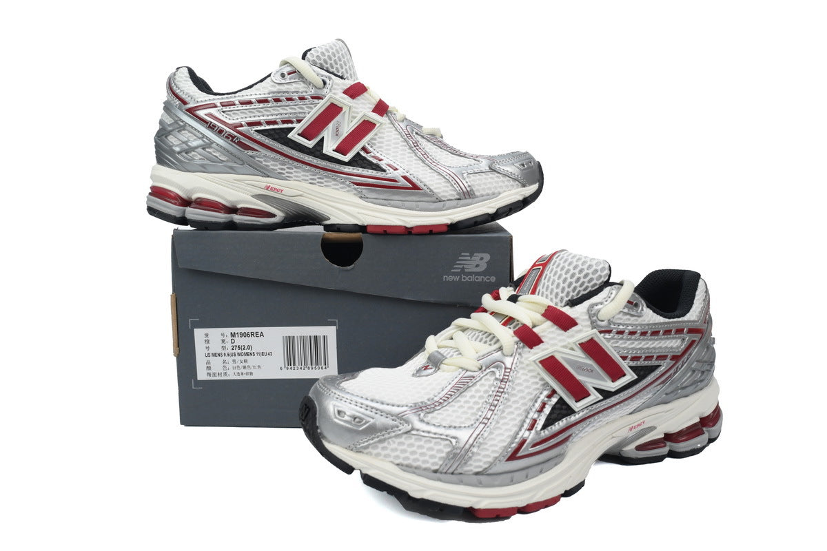 New Balance 1906R Cream Grey Bronze Mesh Athletic Sneakers