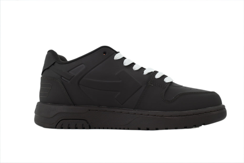 Off White Brown Outward Molded Sneakers