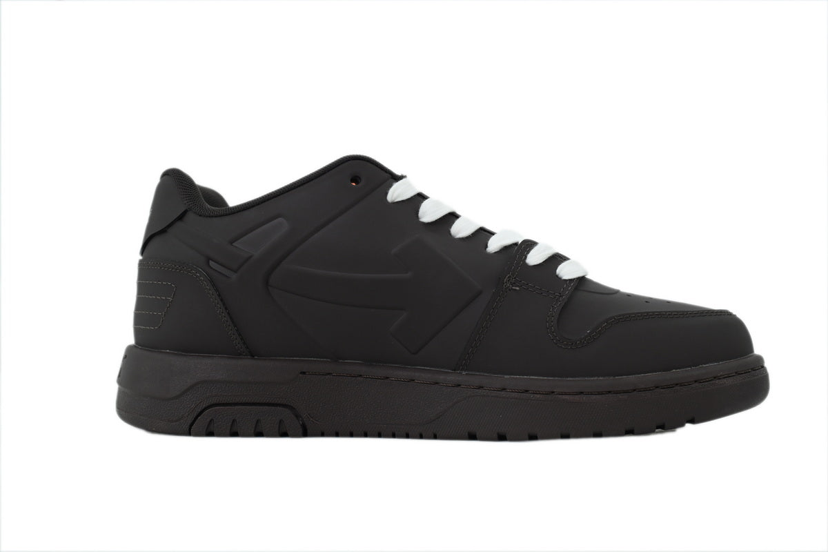Off White Brown Outward Molded Sneakers