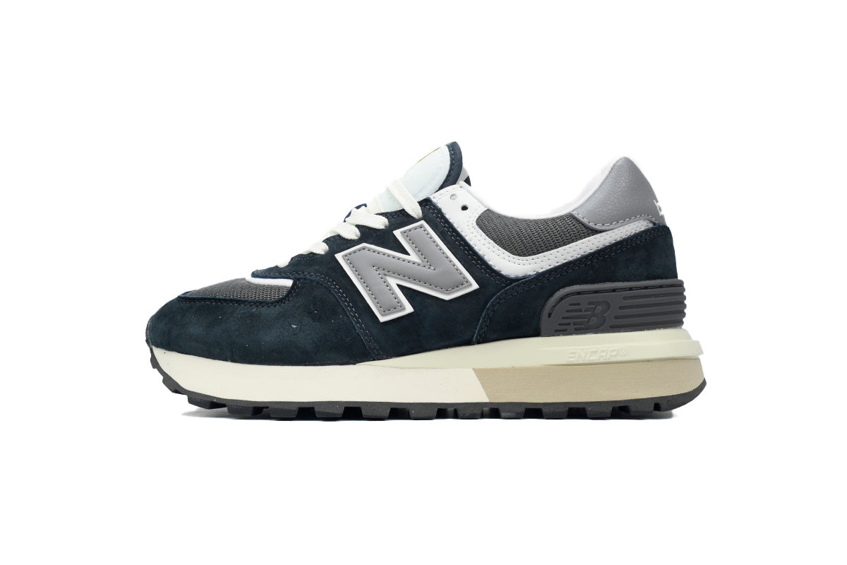 New Balance 574 Navy Grey Vintage
