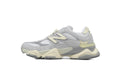 New Balance 9060 Grey Fluffy Suede Sneakers