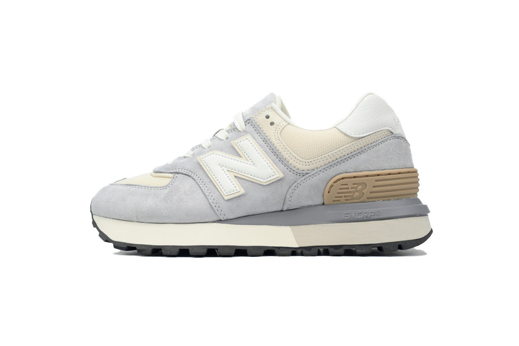 New Balance 574 Light Grey Cream Vintage