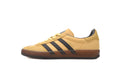 Adidas Gazelle Indoor Sneakers Yellow Black Gum Sole Retro Leather Shoes