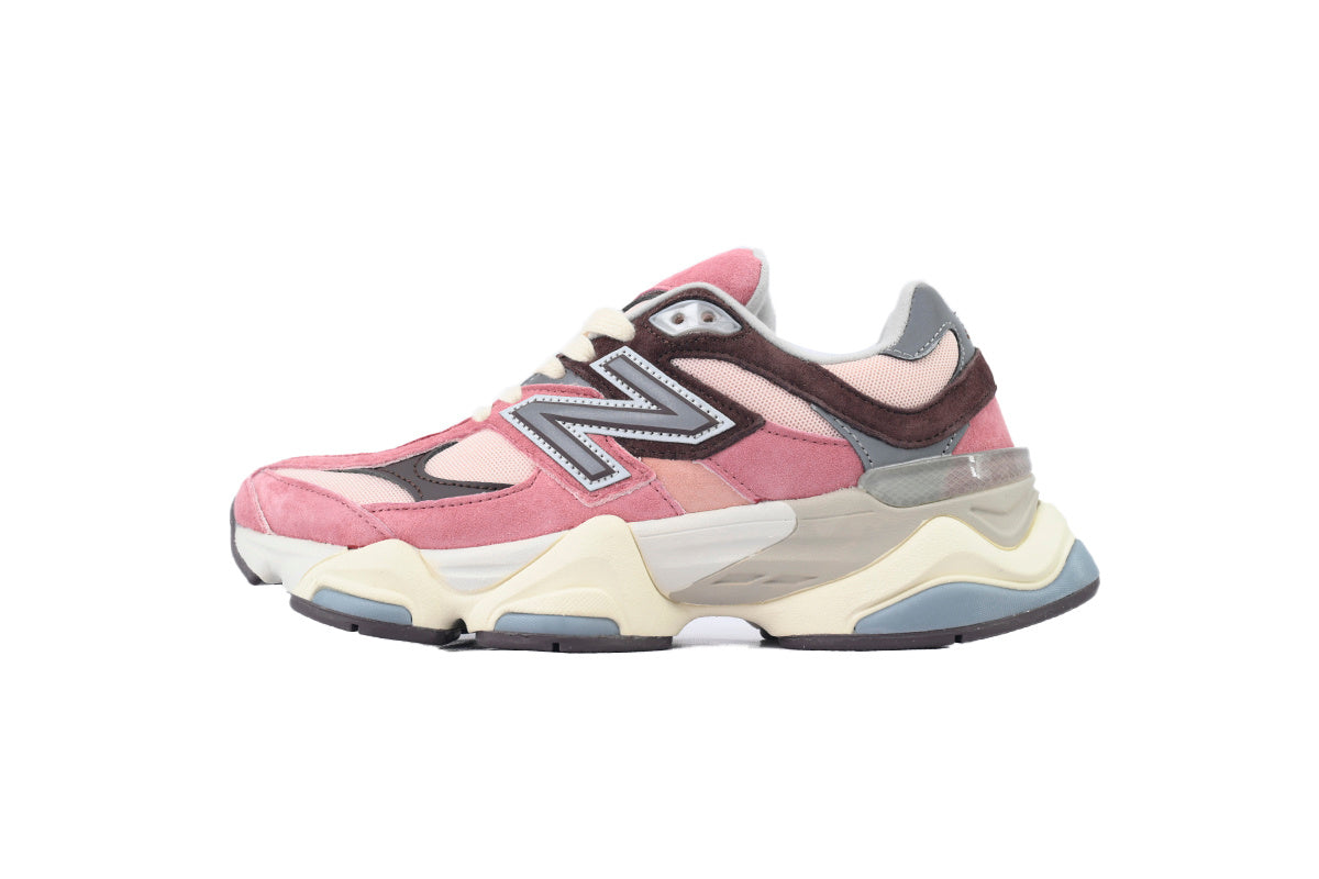 New Balance 9060 Pink Brown Sneakers