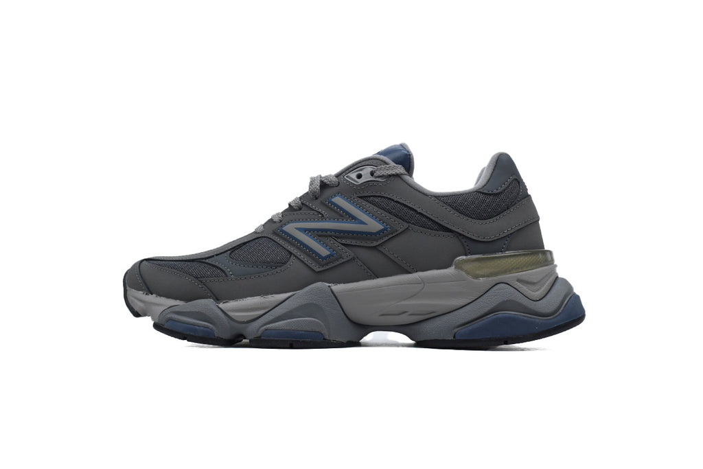 New Balance 9060 Grey Navy Blue Sneakers