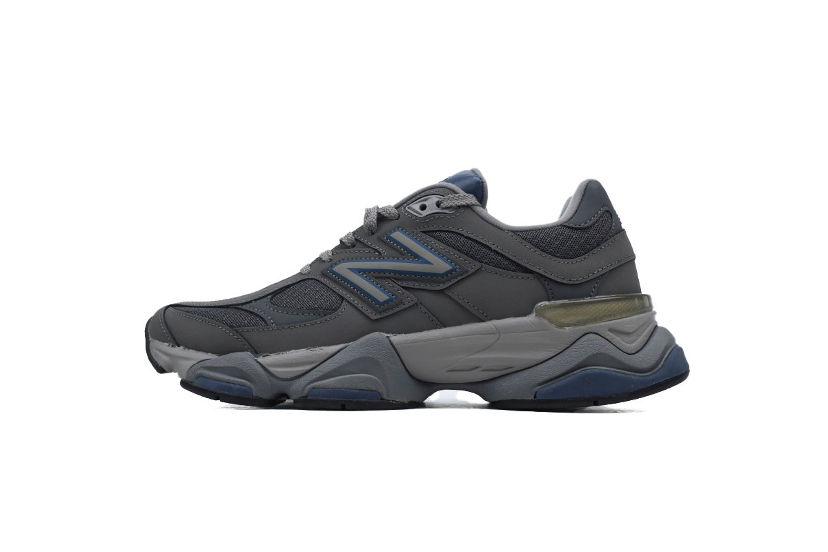 New Balance 9060 Grey Navy Blue Sneakers