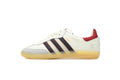 Adidas Samba Sneakers White Grey Red Gum Sole Retro Leather Shoes