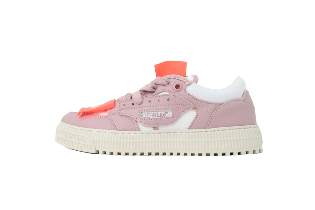 Off-White Low Pink White Leather Sneakers