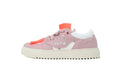 Off-White Low Pink White Leather Sneakers