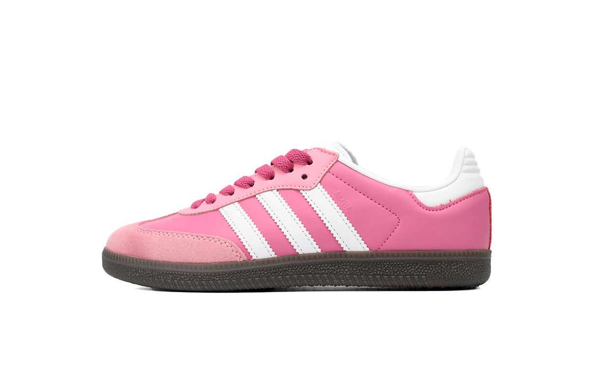 Adidas Samba Pink White Dark Gum Women Sneakers