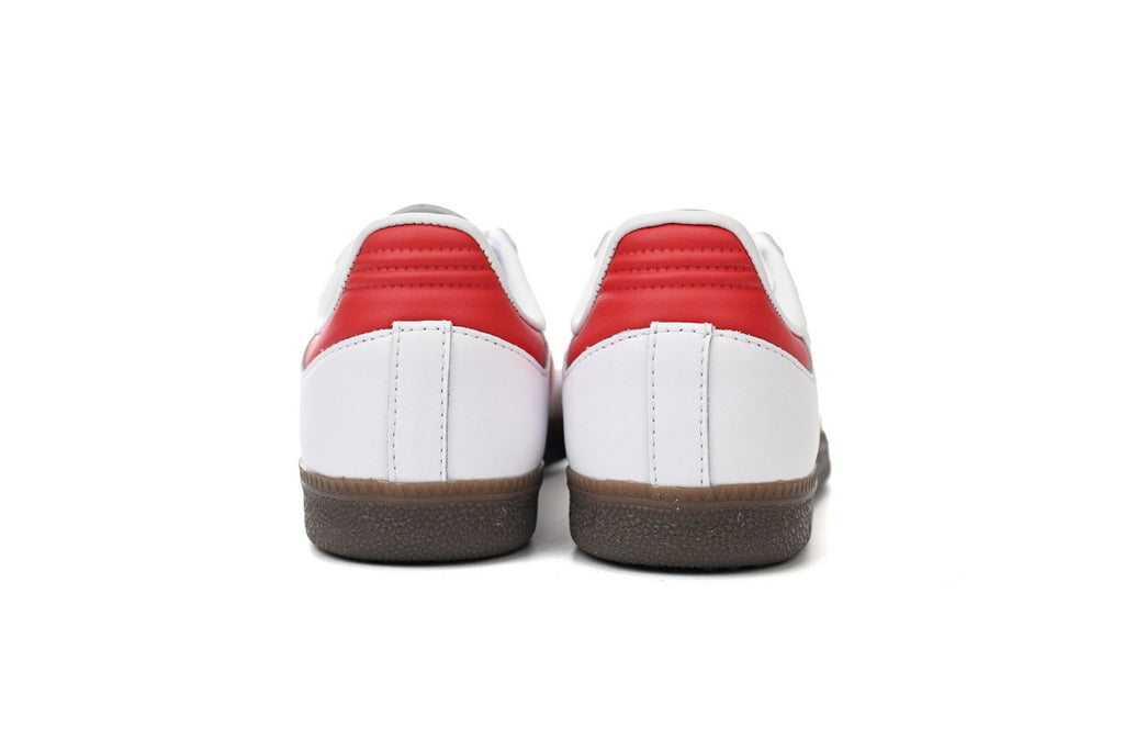 Adidas Samba White Red Gum Men & Women Casual Sneakers