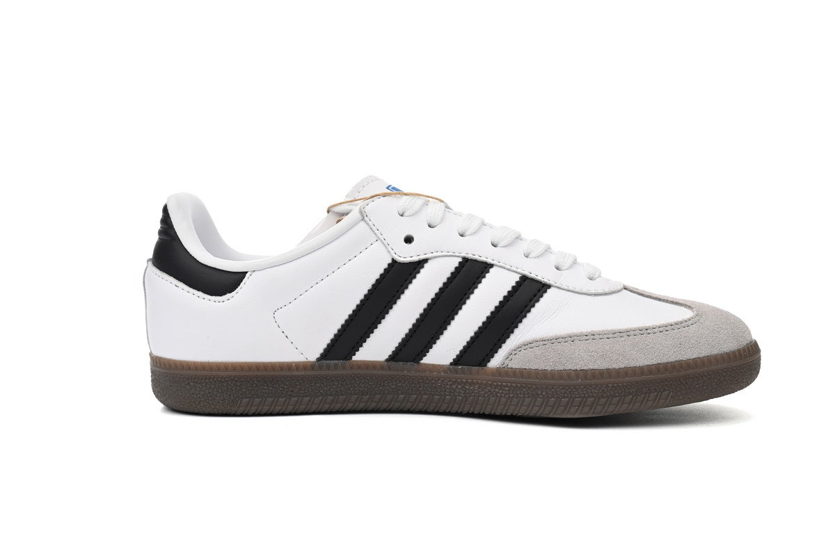 Adidas Samba White Black Gum Men & Women Casual Sneakers