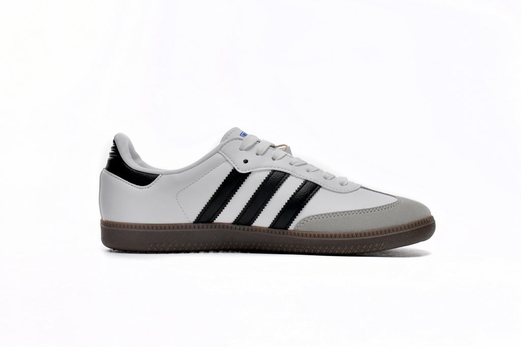 Adidas Samba White Grey Black Gum Men & Women Casual Sneakers