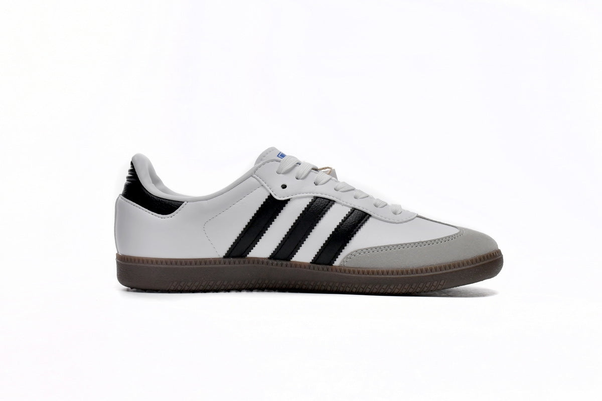 Adidas Samba White Grey Black Gum Men & Women Casual Sneakers