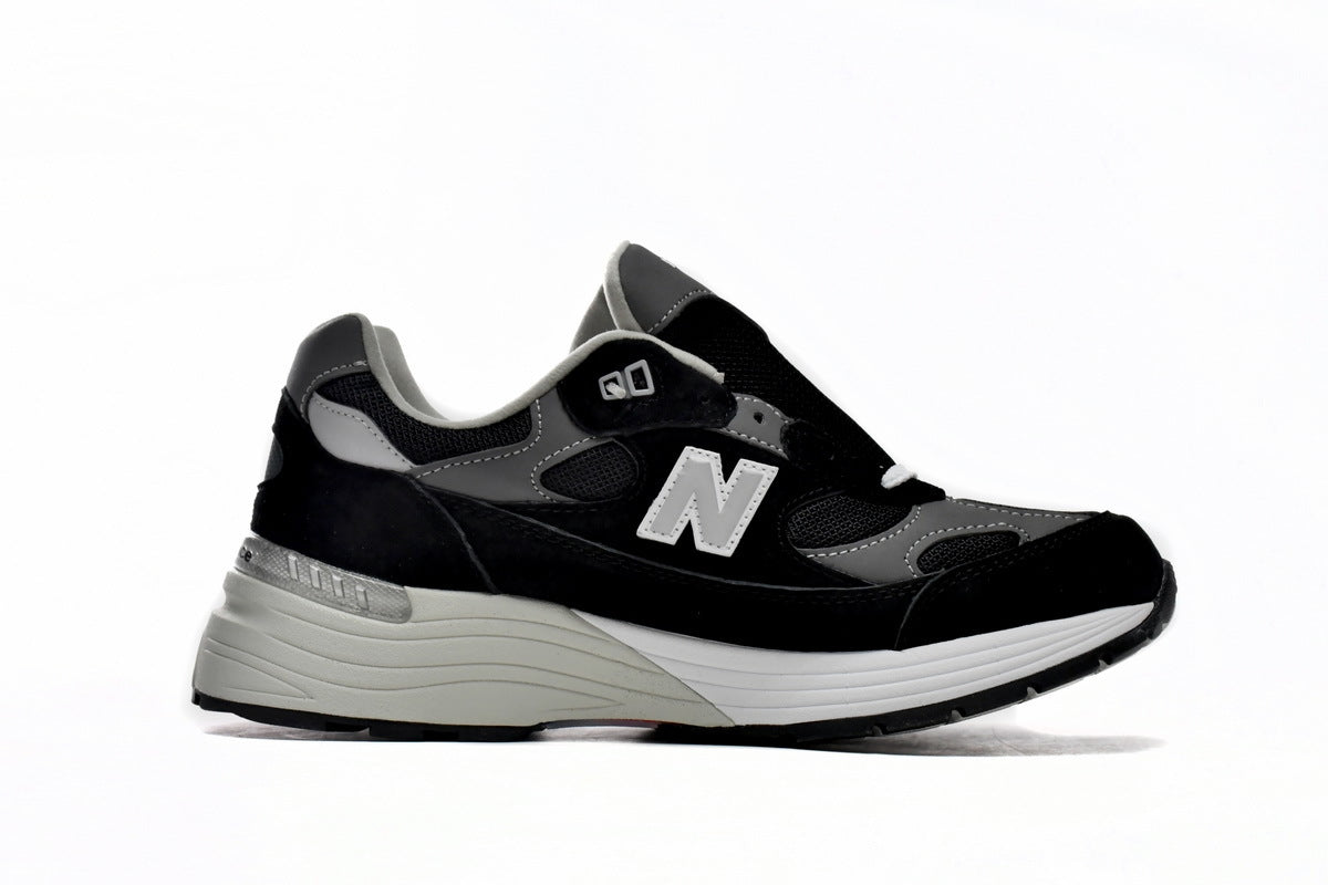 New Balance 992 Black Grey White