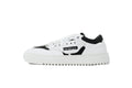 Off-White Low White Black Leather Sneakers