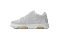 Off-White Out Of Office OOO Light Grey Washed Suede