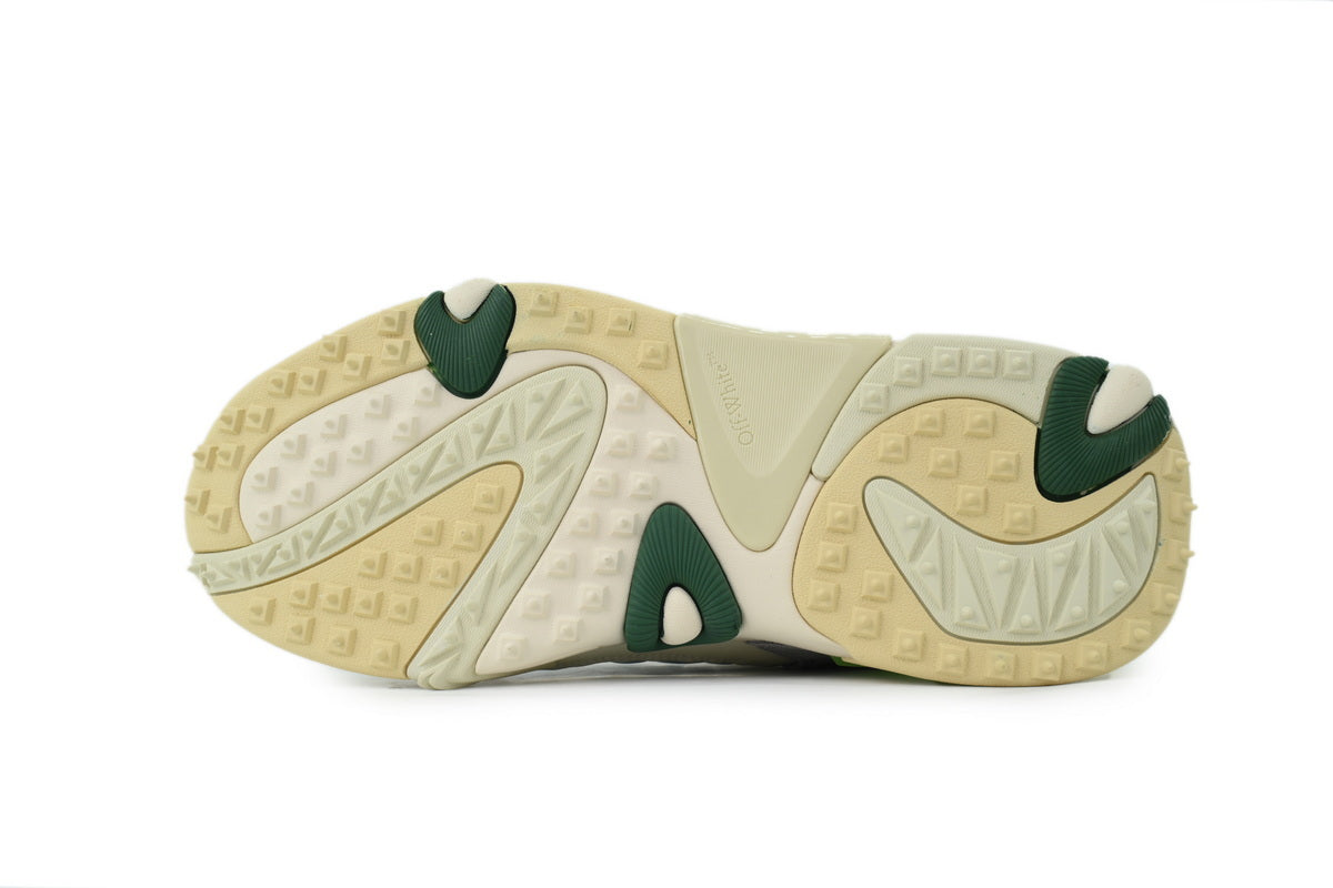 Off-White Odsy 1000 Cream Light Green Chunky Sneakers