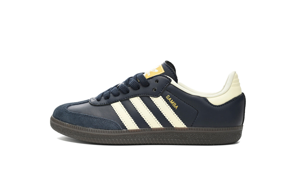 Adidas Samba Navy Cream Gum Men & Women Casual Sneakers