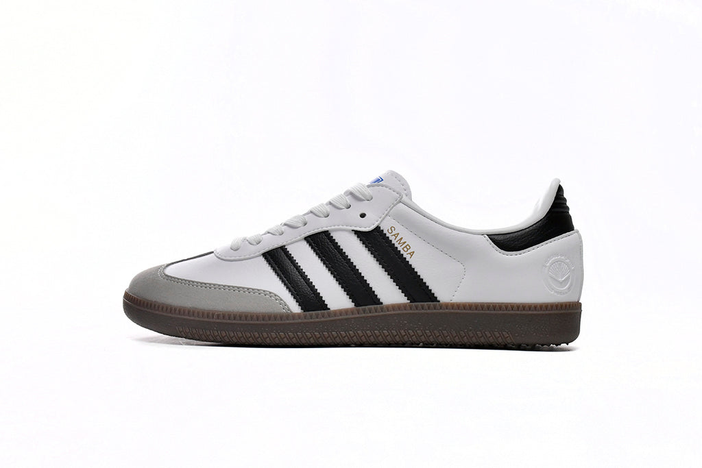 Adidas Samba White Grey Black Gum Men & Women Casual Sneakers