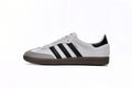 Adidas Samba White Grey Black Gum Men & Women Casual Sneakers