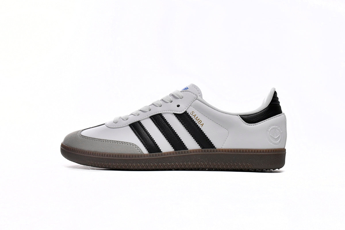 Adidas Samba White Grey Black Gum Men & Women Casual Sneakers