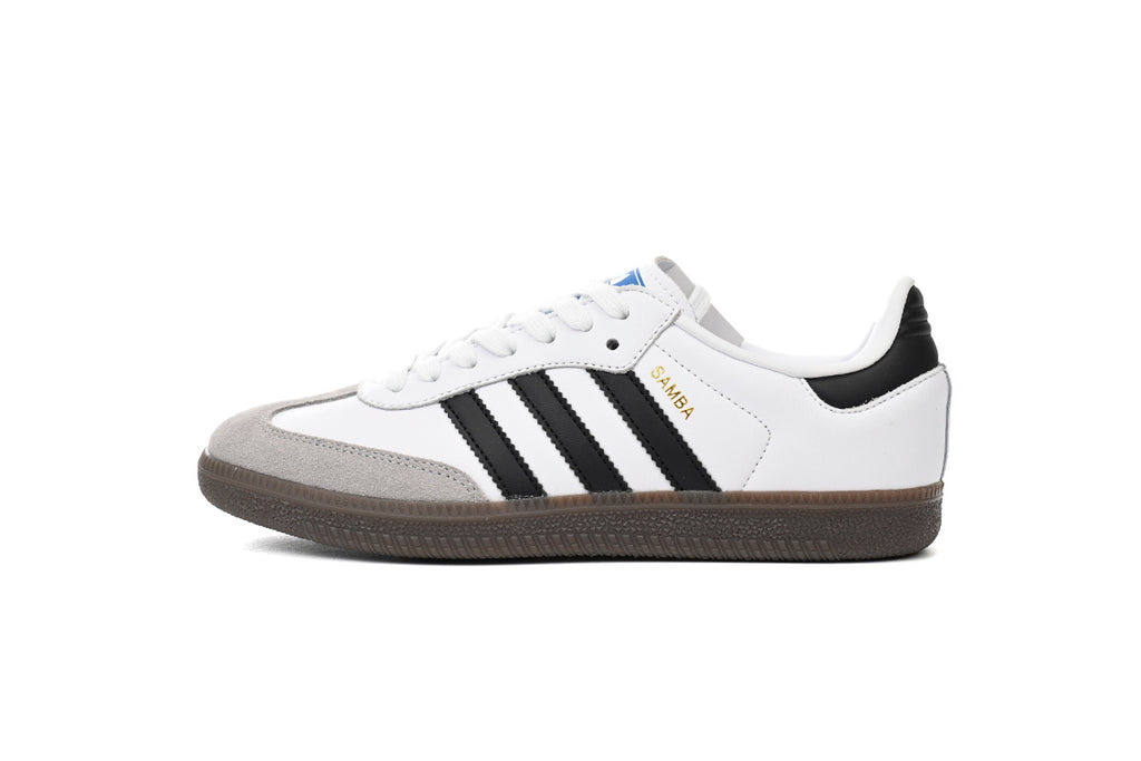 Adidas Samba White Black Gum Men & Women Casual Sneakers