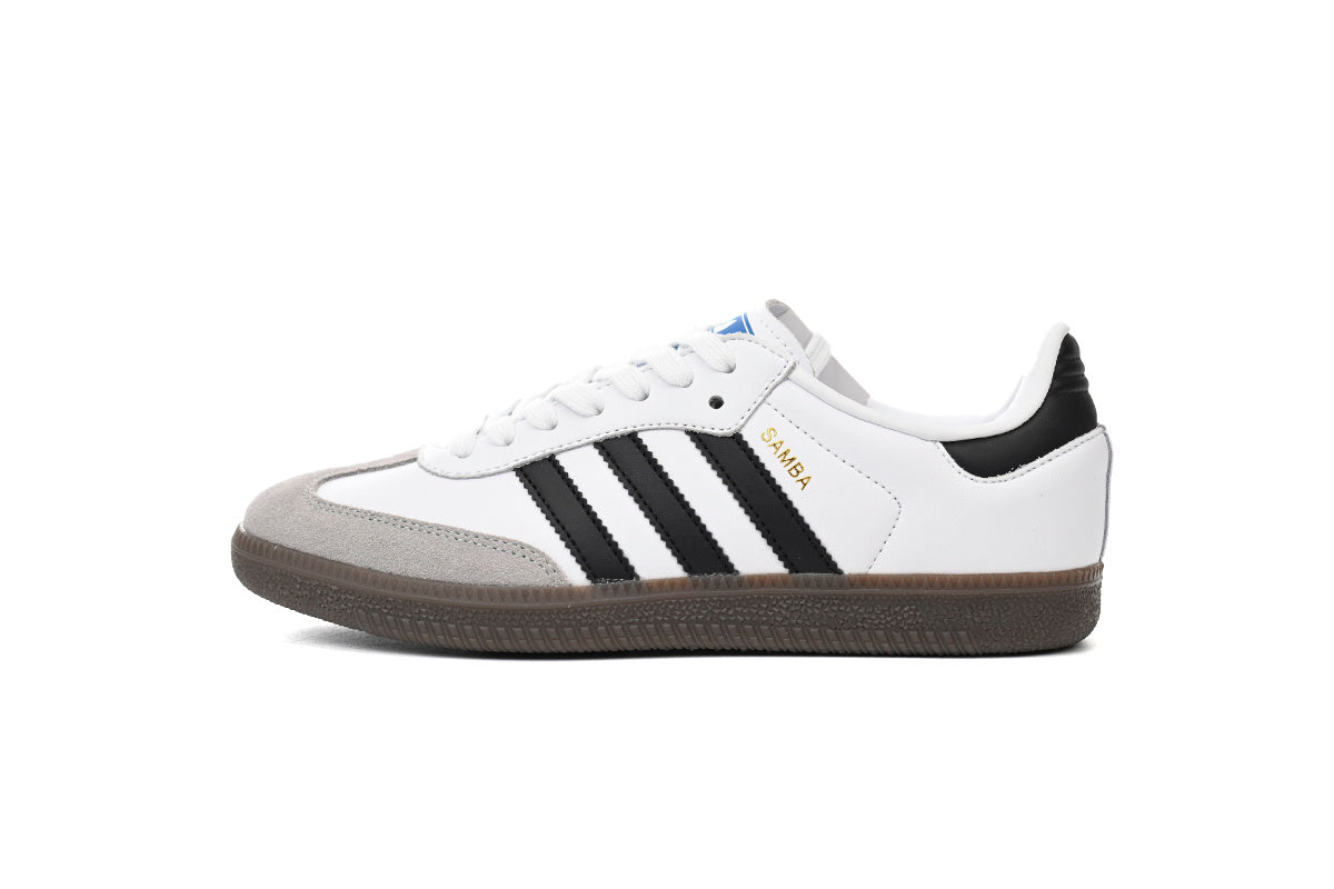 Adidas Samba White Black Gum Men & Women Casual Sneakers