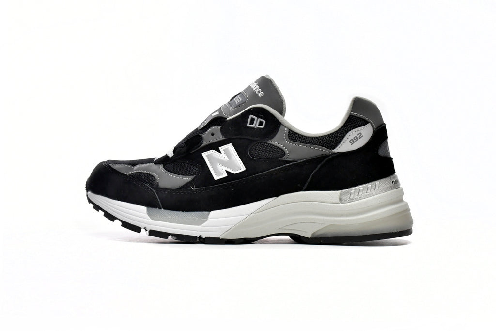 New Balance 992 Black Grey White
