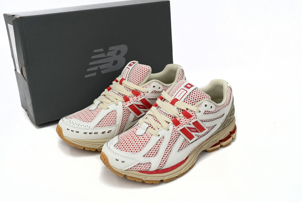 New Balance 1906R White Red Mesh Sneakers