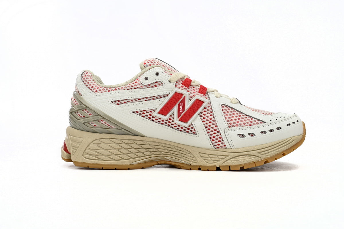 New Balance 1906R White Red Mesh Sneakers