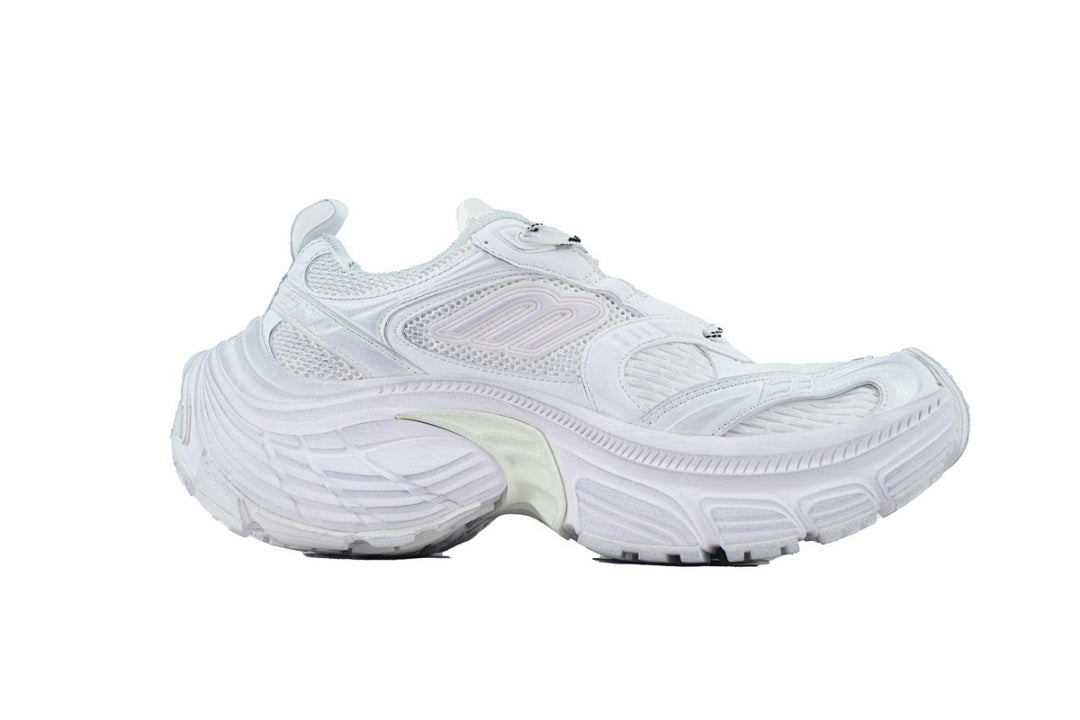 Balenciaga X-Pander Sneaker White Mesh Chunky Elevated Running Shoes