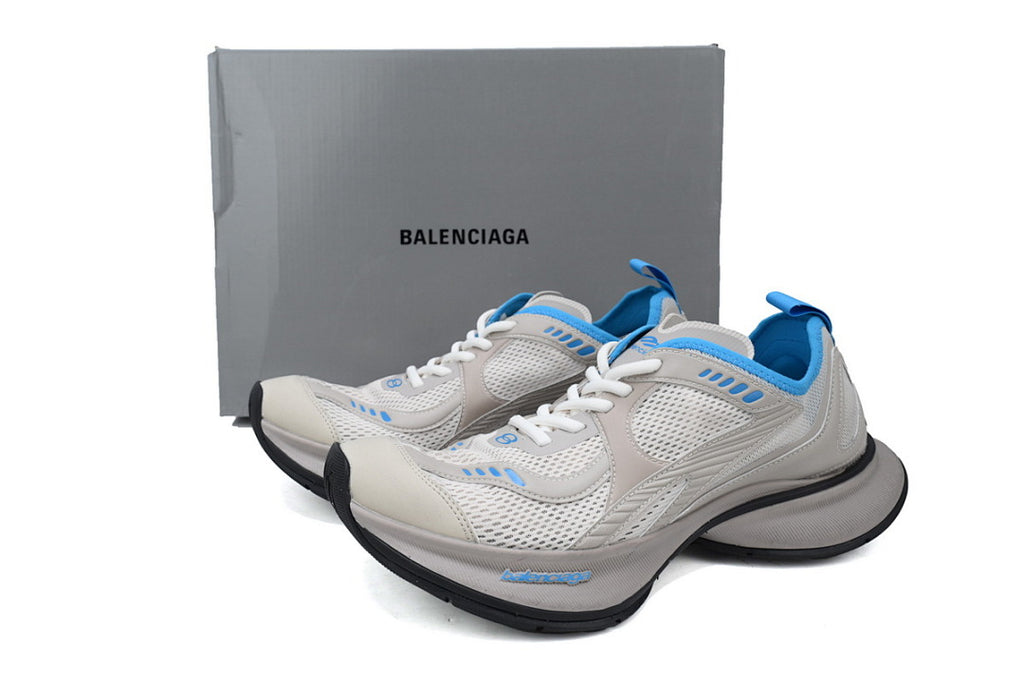 Balenciaga Runner Sneaker Silver Neon Yellow
