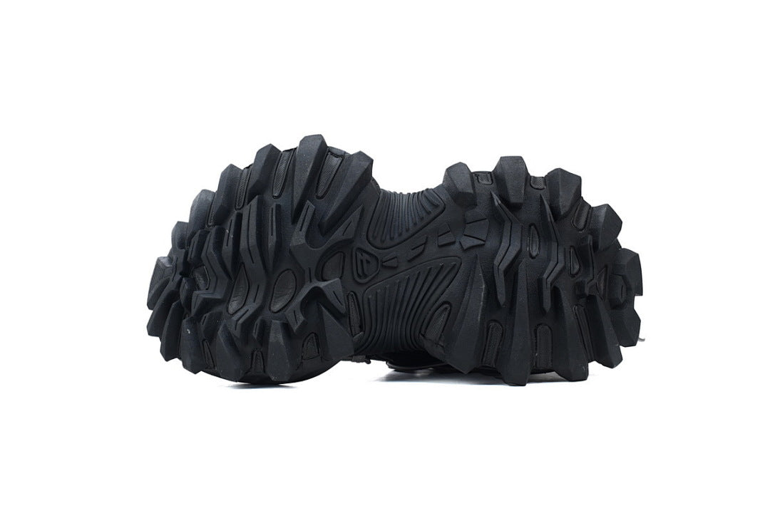 Balenciaga Hike Sneaker Black Mesh Chunky Hiking Shoes